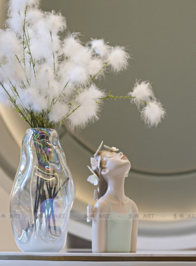 茶几大堂组合创意售楼处柜台摆件