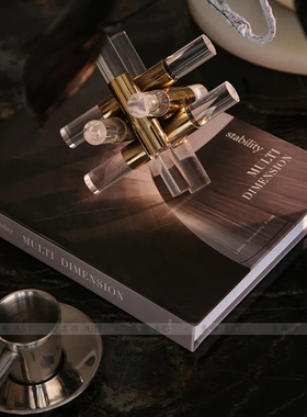 亚克力金属十字架摆件客厅