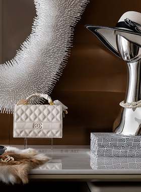 软装套装衣帽间颈模首饰组合