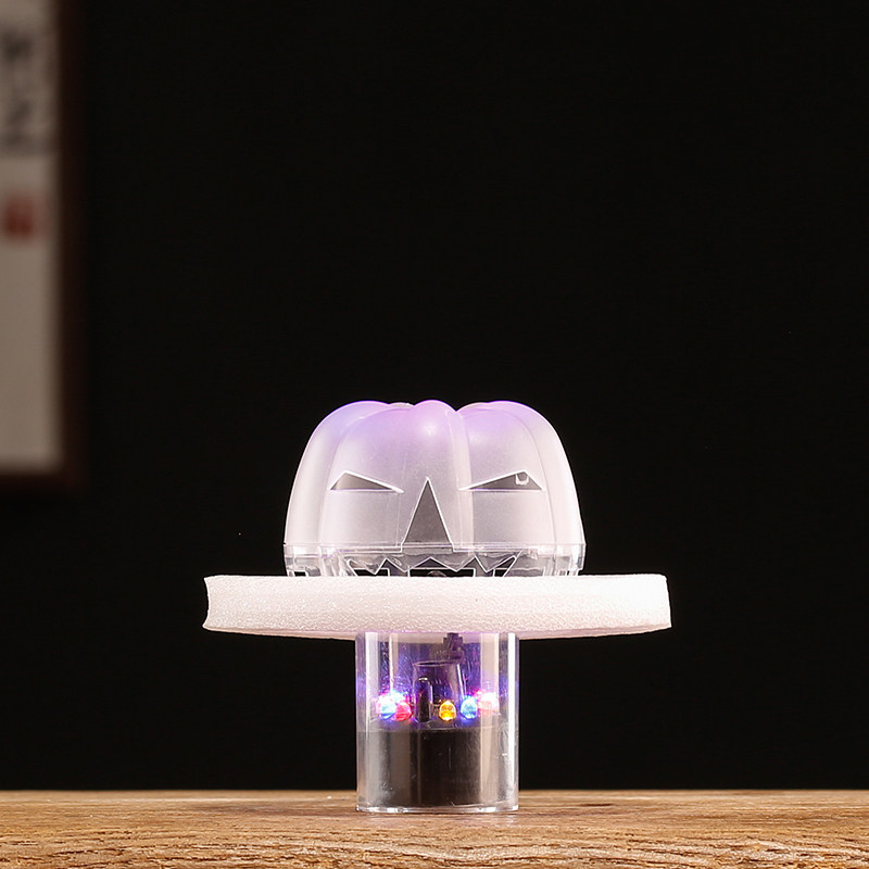 超声波雾化器水族箱造雾器假山流水摆件喷泉喷雾彩灯加湿器起雾器