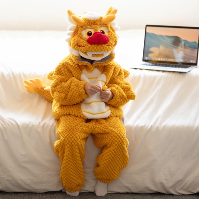 中国龙造型套装外出服家居服