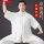 Женская одежда Li Ning Tai Chi, новинка 2025 года, летняя тонкая дышащая одежда для занятий тайцзи с короткими рукавами, одежда для боевых искусств, утренняя зарядка mini 4