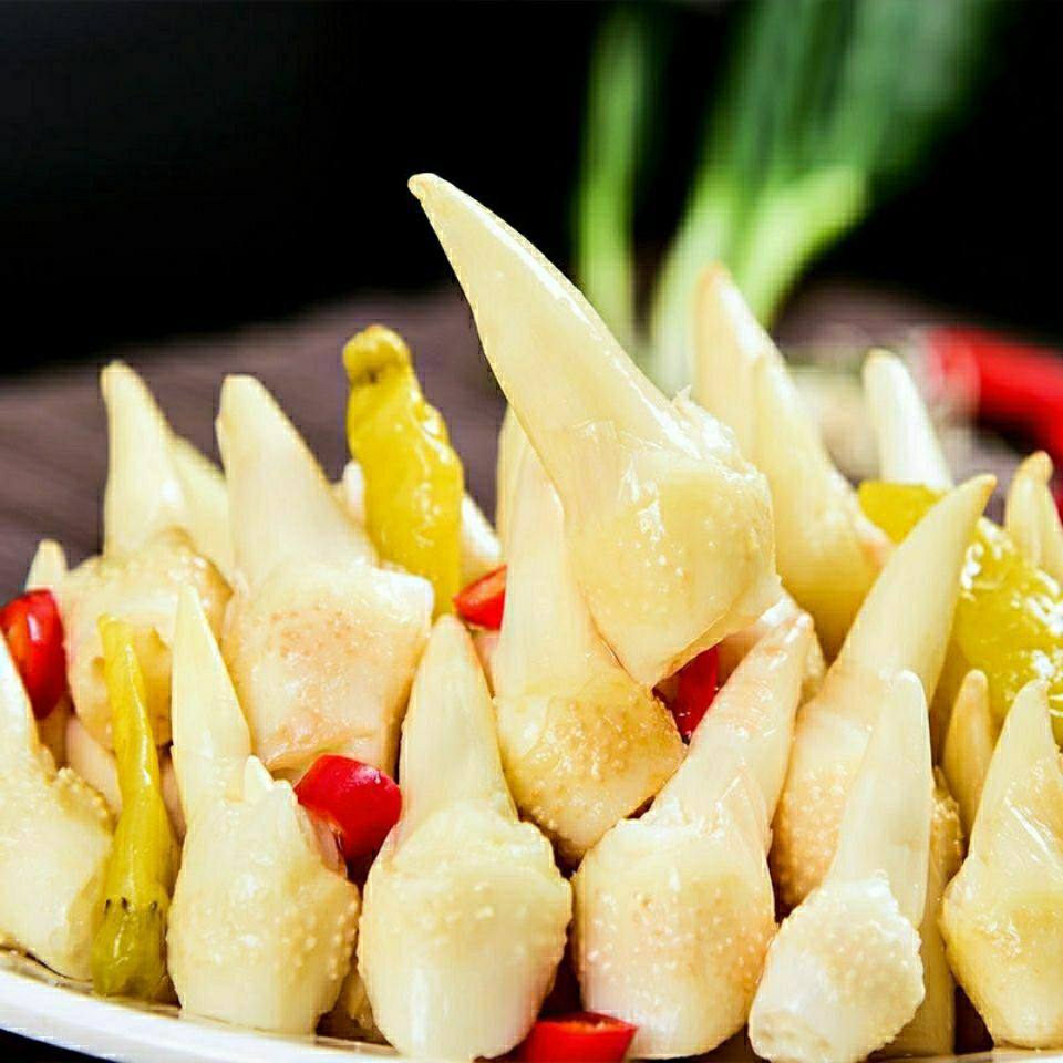 酸辣泡藕簪洪湖泡椒藕簪头泡椒藕尖藕芽下饭泡菜400g/袋湖北特产