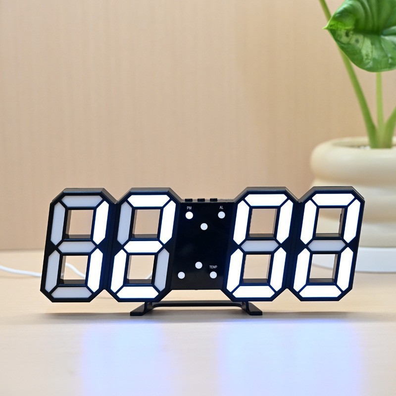 3D数字闹钟家用桌面时钟
