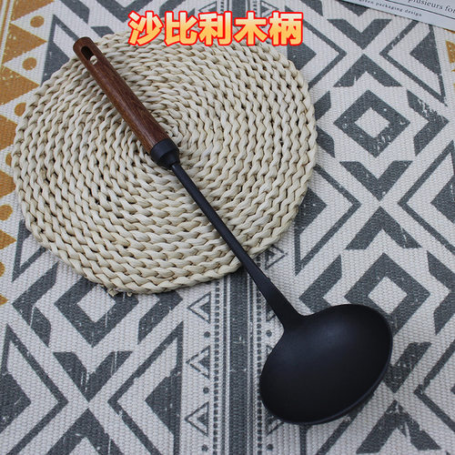 榉木极铁锅铲汤勺铲子烧