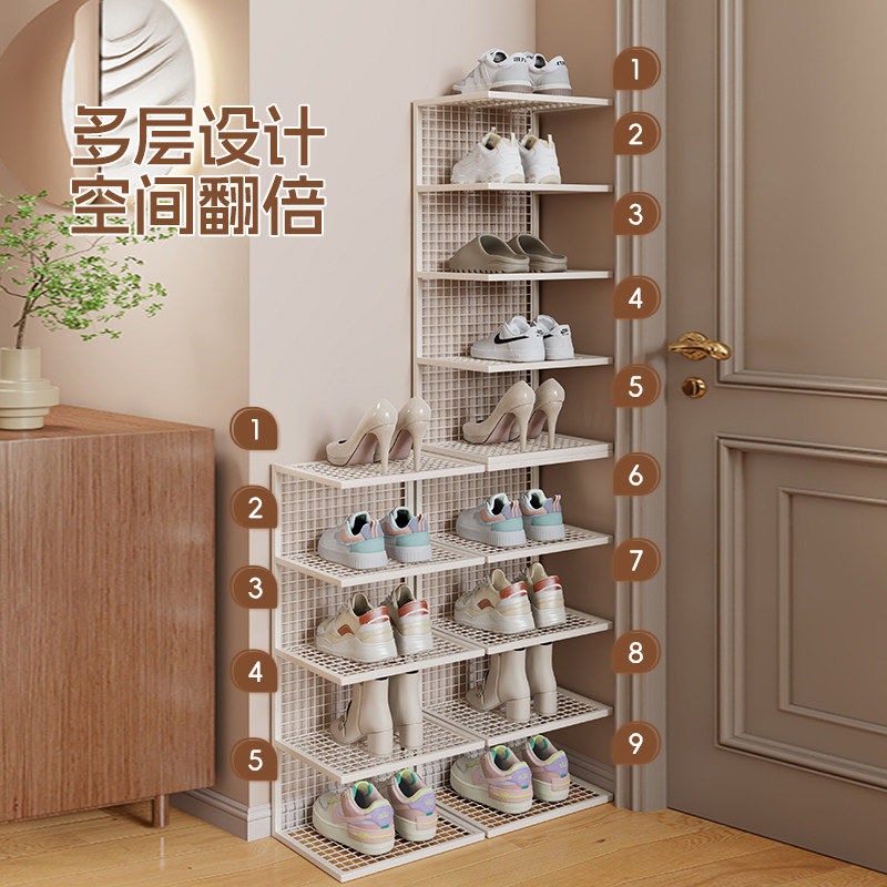鞋架入户门置物架多层简
