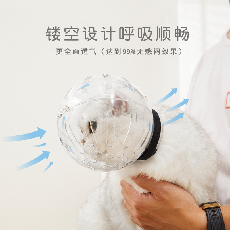 猫咪头罩宠物用品打针防