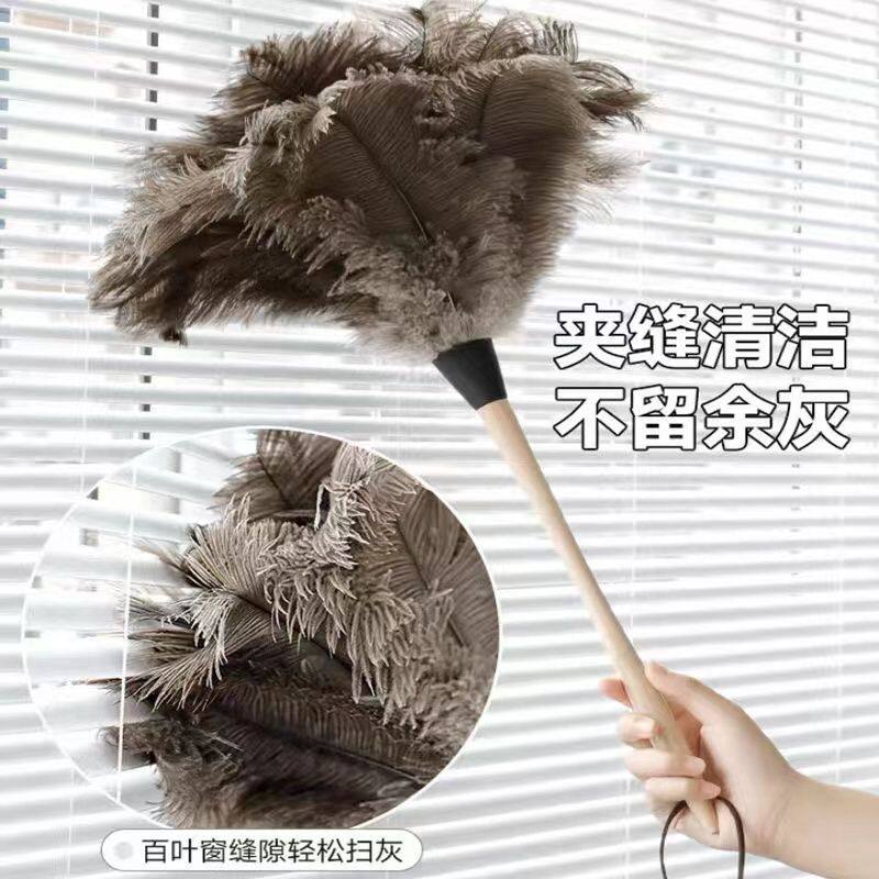 鸵鸟毛掸子除尘扫灰加厚