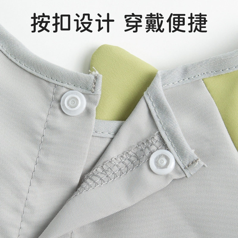 宝宝连体罩衣全身防水防