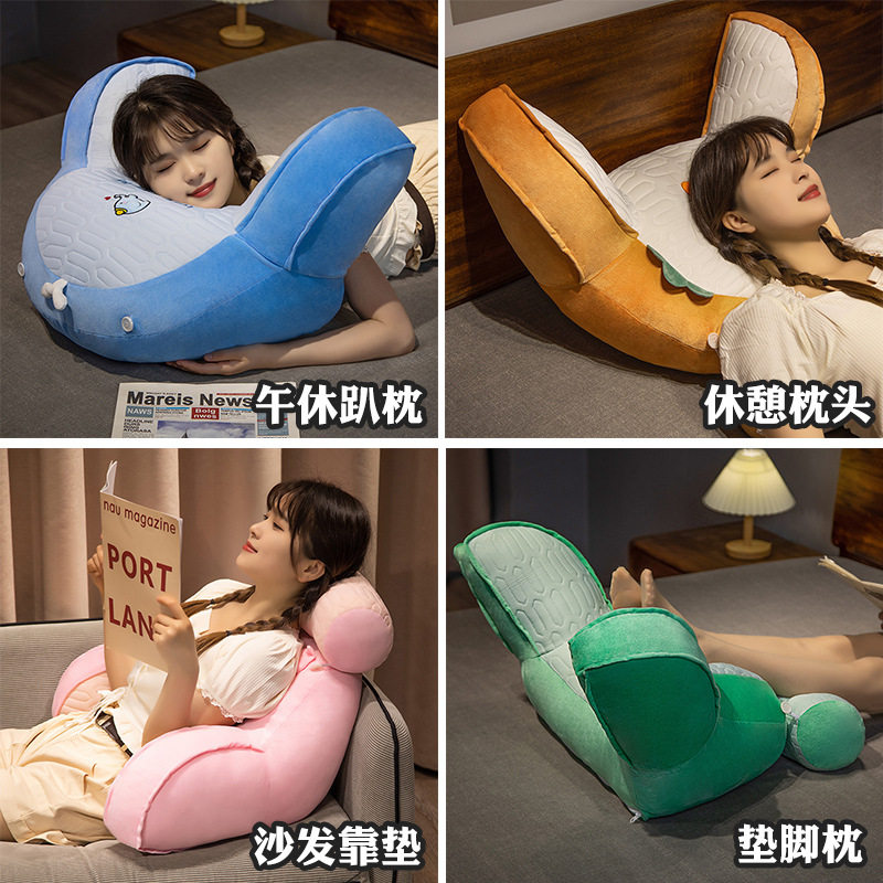 乳胶床头靠垫软包护腰靠