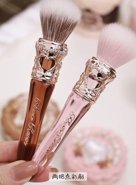 flower knows花知晓小熊系列腮红刷羊毛蓬松均匀点彩刷星空水晶