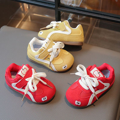 春秋款女宝宝学步鞋0一1-3岁婴儿12个月鞋子女童童鞋秋季软底鞋子