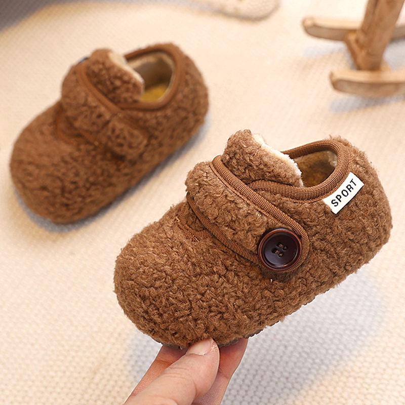 加绒毛毛勃肯鞋秋冬保暖