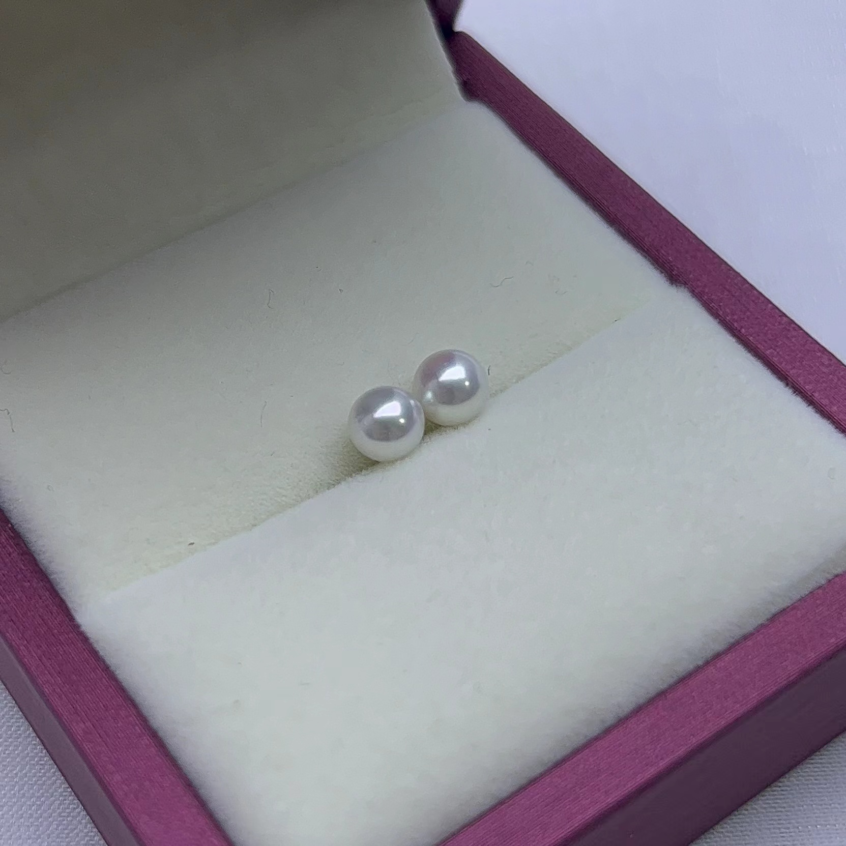 4-5mm极光正圆小灯泡耳钉