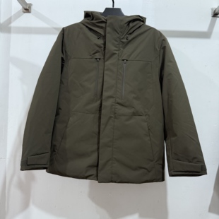 25冬新款男装高性能复合连帽外套防风防水保暖羽绒服上衣E478277