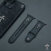 适用于苹果手表真皮表带iwatch10运动硅胶官网同款 表带ultra防水