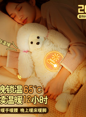 热水袋充电款秋冬季玩偶
