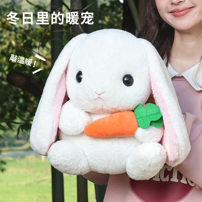 2025新款充电暖手宝可爱毛绒暖被窝神器送女朋友热水袋方便可拆洗