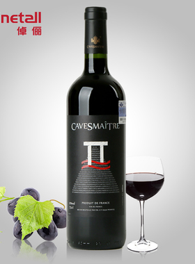 单支 法国波尔多原瓶进口卡斯特红酒无限循环干红葡萄VDF顺丰包邮