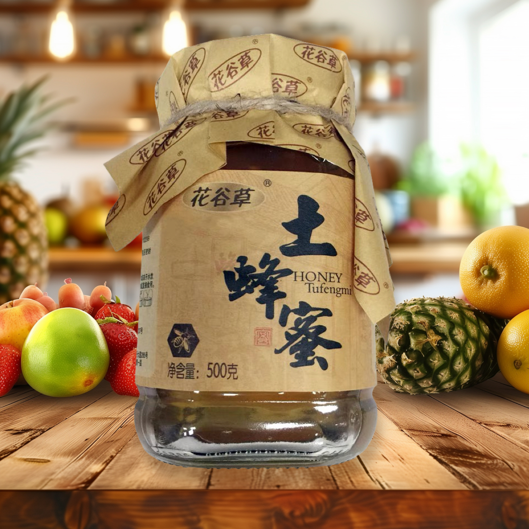 花谷草土蜂蜜纯正天然农家自产500g 1000g正宗纯土蜂蜜100%无添加