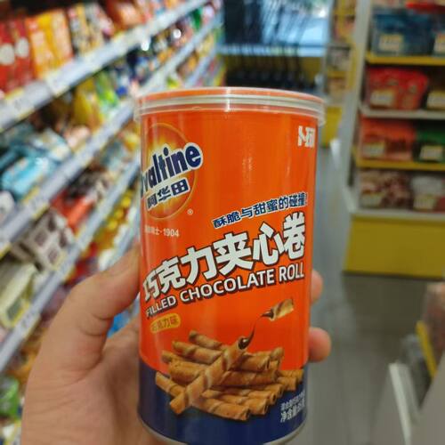 卜珂阿华田巧克力夹心卷85克