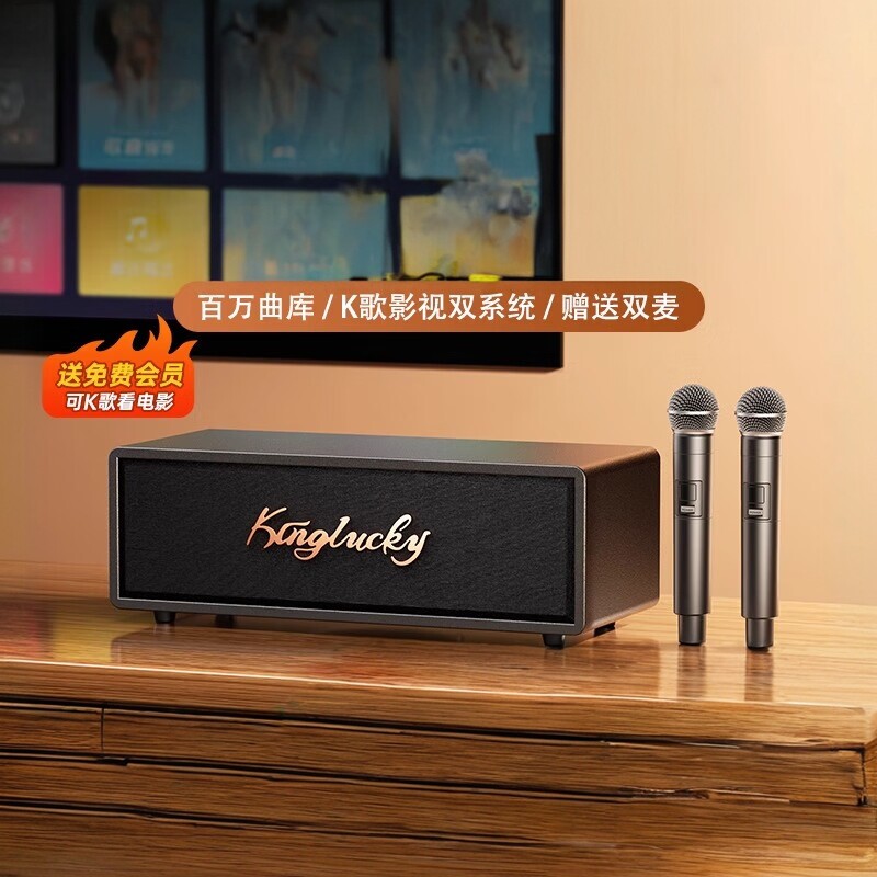金运家庭ktv音响套装2026新款点歌机功放家用k歌音箱卡拉ok一体机