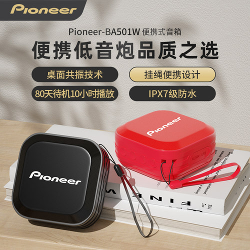 Pioneer/先锋小音响蓝牙户外