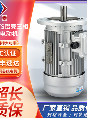 质优YS6324 0.12 0.18KW2 4 极铝壳三相异步立式电机纯铜220/380V