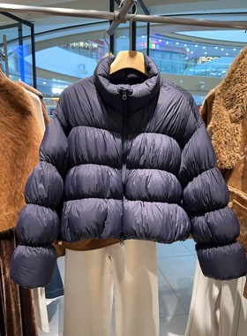 ROSEALYSSA若诗莉莎2025年冬新立领短款鹅绒服R5401-2303-1999