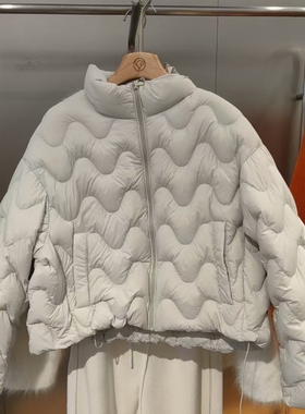 ROSEALYSSA若诗莉莎女2025冬季新立领短款羽绒服R5404-2308 1399