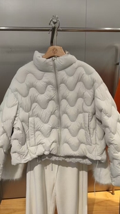 2308 羽绒服R5404 1399 新立领短款 ROSEALYSSA若诗莉莎女2025冬季