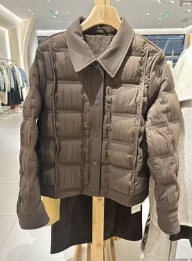 ROSEALYSSA若诗莉莎女2025冬季新轻薄鹅绒羽绒服R5402-2303-1399