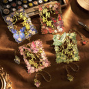 复古油画镂空书签蝴蝶古典中国风黄铜金属书签定制高档精致文创纪念品文具礼品送老师创意高颜值教师节礼物