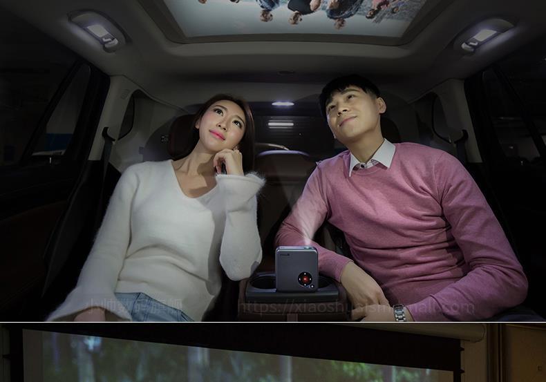 Trung Quốc 2019 thu nhỏ chiếu mới wifi cầm tay 3d HD nhà hoa xem phim máy cầm tay - Máy chiếu máy chiếu xiaomi mini