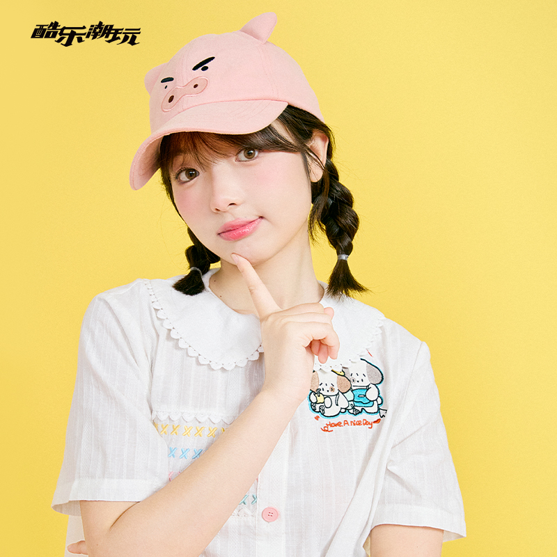 蜡笔小新可爱左门卫棒球帽