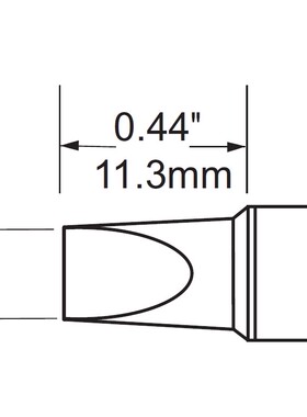 美国METCAL无铅焊接凿型烙铁头SFV/STV/SCV-CH50A适用于MFR-H2-ST