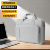 Gentleman Gray[Thickened Shockproof Soft Velvet Cotton Laptop Compartment][Smooth Brand Zipper][Upgraded Pull Rod Strap](Large Capacity, Anti-Fall and Waterproof - Comes with Shoulder Strap)