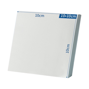 晨光油画棒专用纸本正方形10cm美术油画纸空白不透绘画画纸a4特种纸彩研重彩蜡笔专用卡纸儿童小学生