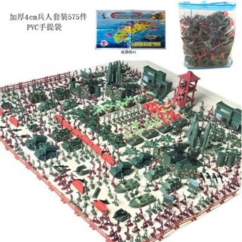 士兵兵人玩具模型小兵大作战打仗模玩飞机军队导弹战争指挥军团