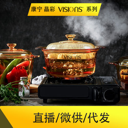 美国康宁玻璃锅Visions晶