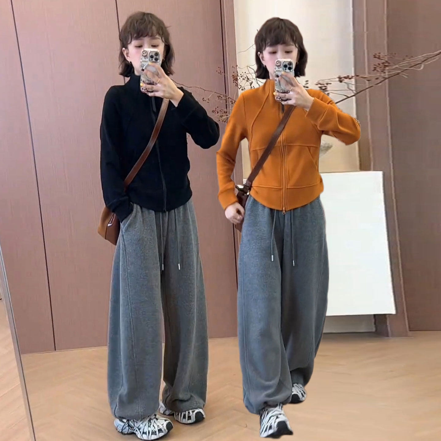 休闲运动套装女秋冬新款双面德绒立领拉链卫衣大码加绒弯刀直通裤,女装/女士精品,时尚套装,淘宝优惠券,粉丝福利购,淘宝优惠卷