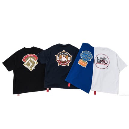 韩国NewEra纽亦华正品25夏新款MLB联名男女情侣休闲宽松T透气半袖