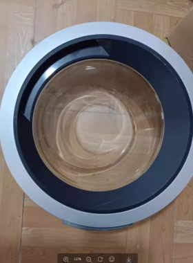 XQG90-WAP242681W洗衣机WAP242C01W滚筒玻璃门