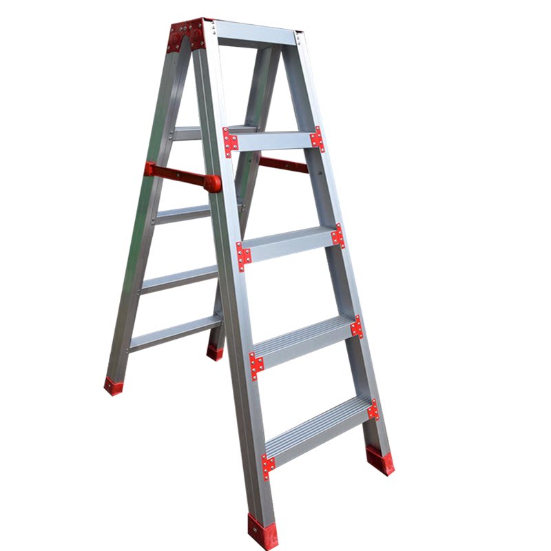 家用梯子加厚折叠铝合金人字梯3米工程合梯登高爬阁楼楼梯扶梯凳