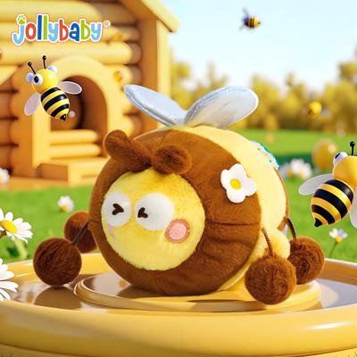 jollybaby音乐跳跳球毛绒玩偶