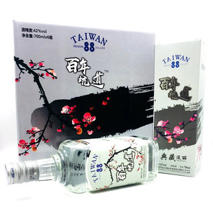 【一箱6瓶】台湾高粱酒宴客送礼白酒整箱礼盒装纯粮食酒42度700ml