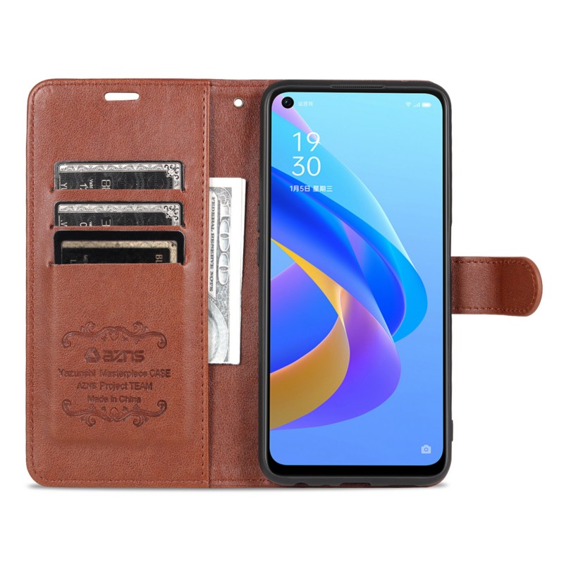 适用oppoPFTM20手机壳翻盖oppoA56S保护套皮夹oppo A56S 5G外壳6.56英寸pporoppoPFTM2O潮女0ppo插卡opoo磁扣