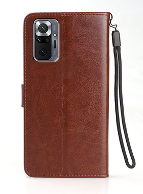 适用 小米M2101K6G手机壳皮夹红米NOTE10PRO4G保护套6.67英寸红米NOTE10PRO 4G外壳翻盖NATA1OPR0钢化膜NOTO1