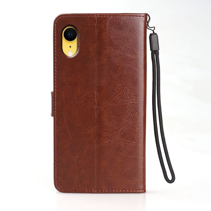 适用iphonexr手机壳6.1寸A2108保护套翻盖苹果xr外壳插卡iphonxr男士iphen新款A2106软壳pgxr磁扣品果钱包款i