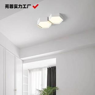 入户玄关走廊过道灯现代简约北欧无主灯艺术家用阳台卧室吸顶灯具